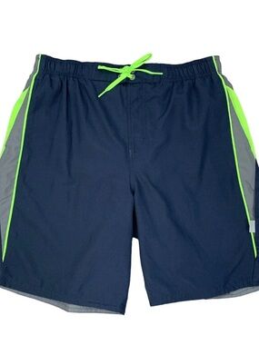 Nike colorblock swim trunks drawstring waist and side panel detailing Men’s S